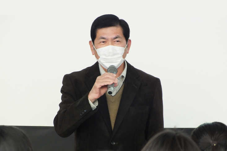 鹿陵会 会長 田上則之 氏